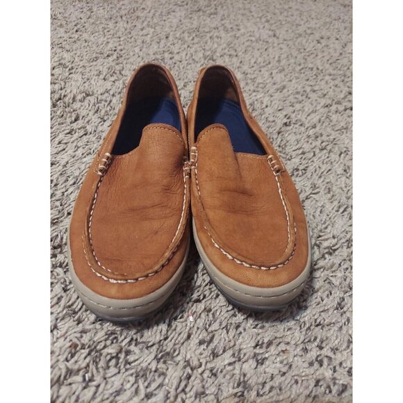 Cole Haan Claude Venetian Nubuck Men's Size 9 M Loafer, C30993 British Tan - Picture 1 of 8